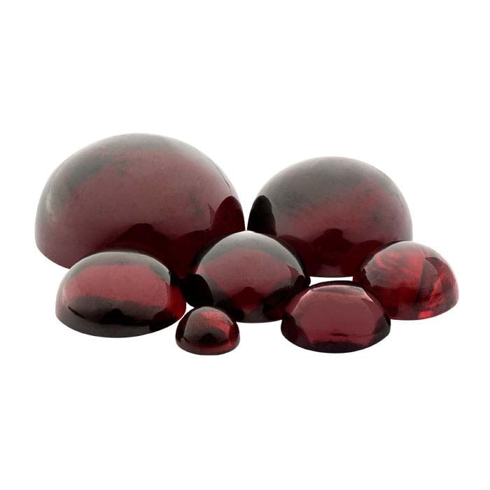 Garnet Round Cabochon