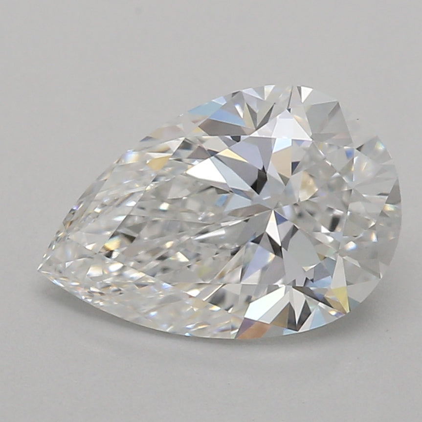 Lab-Grown Diamond 1.04ct, Pear, E, VVS2