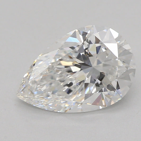 Diamante cultivado en laboratorio 1.06ct, pera, E, VVS2