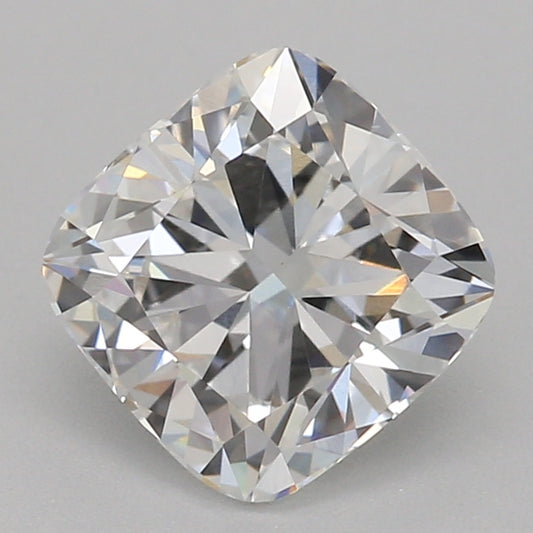 Diamante cultivado en laboratorio 1.04ct, corte cojín modificado, E, VS1