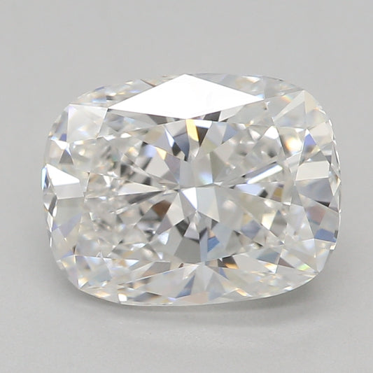 Diamante cultivado en laboratorio 1.56ct, cojín, E, VVS2