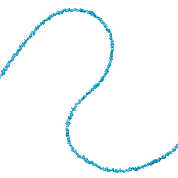 Chinese Turquoise Nugget Bead Strand