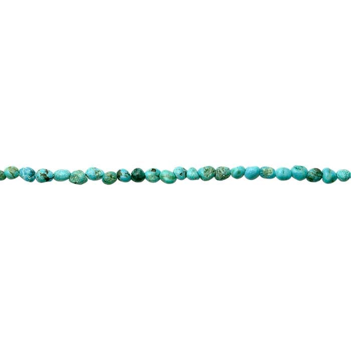Chinese Turquoise Nugget Bead Strand