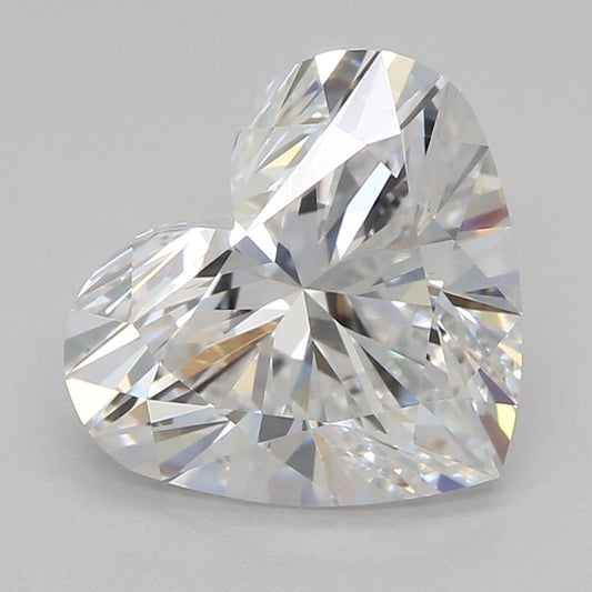 Lab-Grown Diamond 1.58ct, Heart, E, VVS2