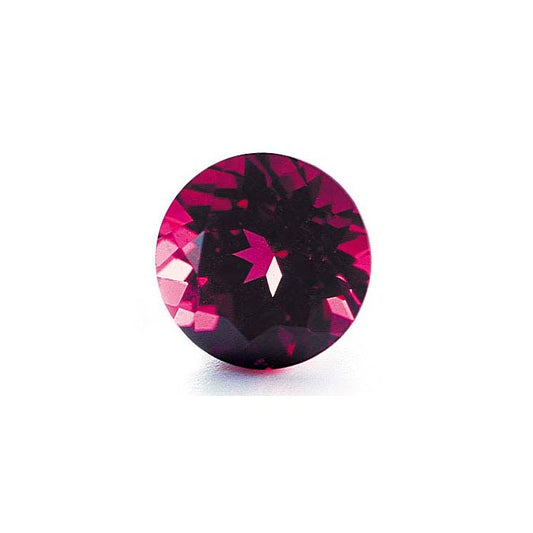 Rhodolite Garnet Round Faceted Gemstones, AA-Grade