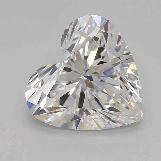 Lab-Grown Diamond 2.07ct, Heart, E, VS1