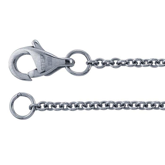 Rustfrit Stål 1,6 mm Kabelkæde
