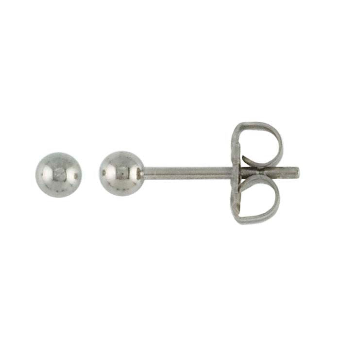 Titanium Ball Post Earring
