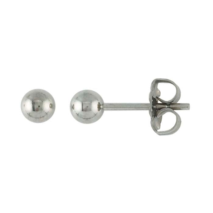 Titanium Ball Post Earring