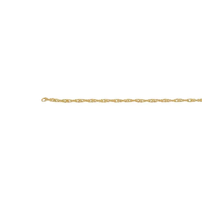 18K Yellow Gold Extra-Fine Double-Rope Chain