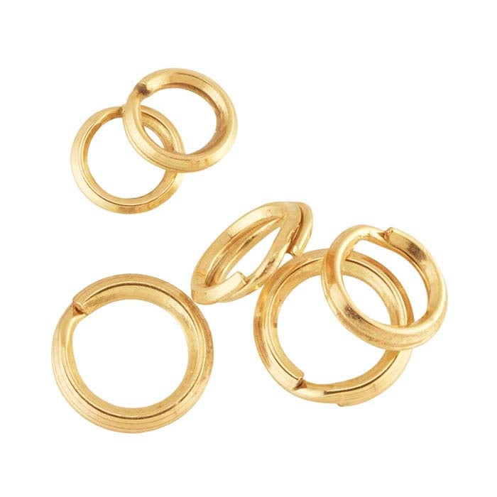 14/20 Gold-Filled Heavyweight Round Split Ring