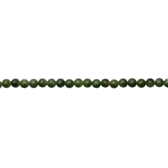Jade 6mm Round Bead Strand