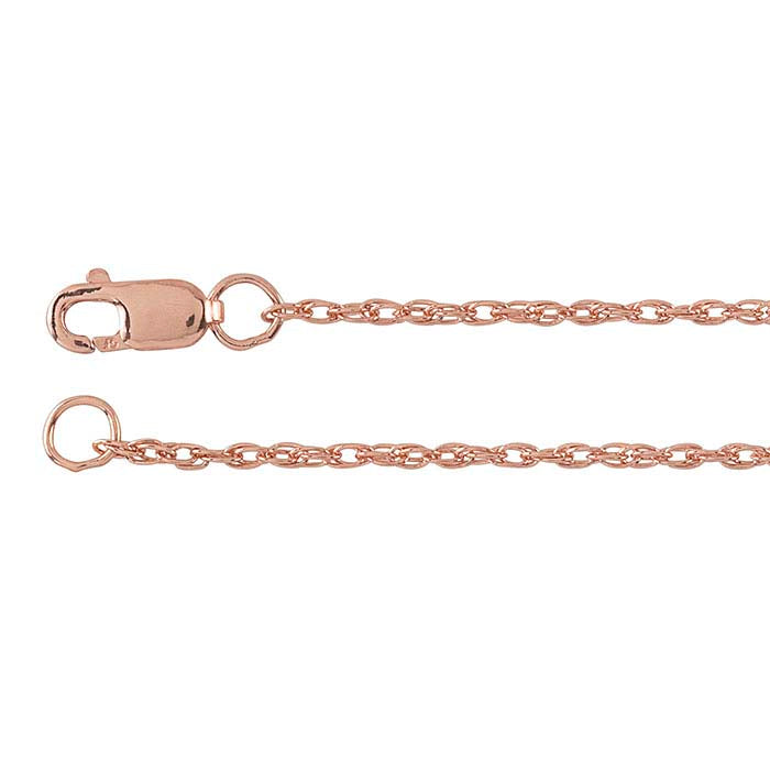 14/20 Rose Gold-Filled Double Rope Chain