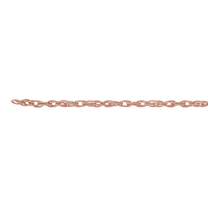 14/20 Rose Gold-Filled Double Rope Chain