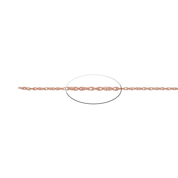 14/20 Rose Gold-Filled Double Rope Chain