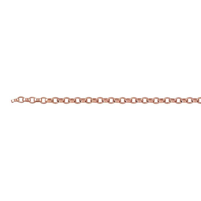 14/20 Rose Gold-Filled Flat-Wire Oval Cable Chain