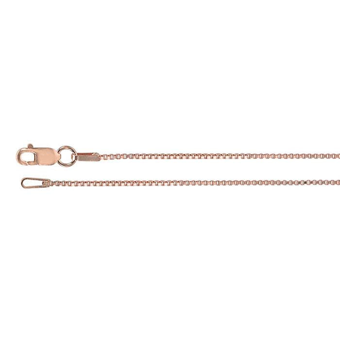 14/20 Rose Gold-Filled Box Chain