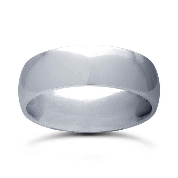 Nordt Platinum Comfort Fit Wedding Band