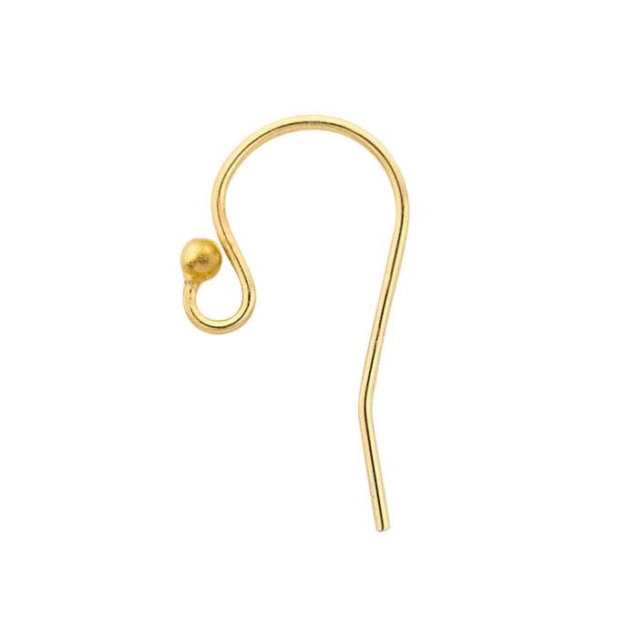 Ear Wire with Loop and Ball End