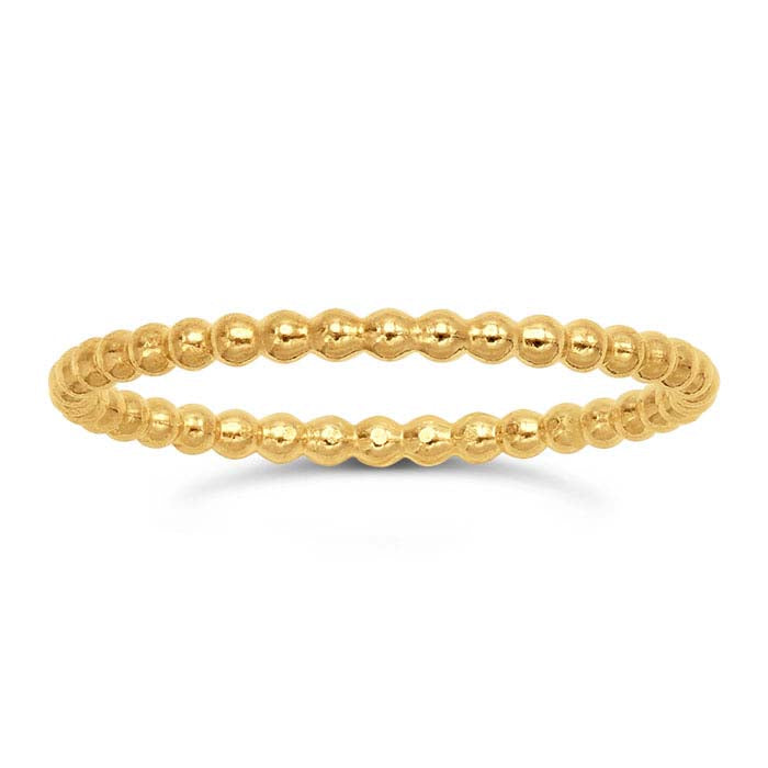 12/20 Gold-Filled Beaded Ring