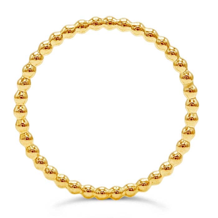 12/20 Gold-Filled Beaded Ring