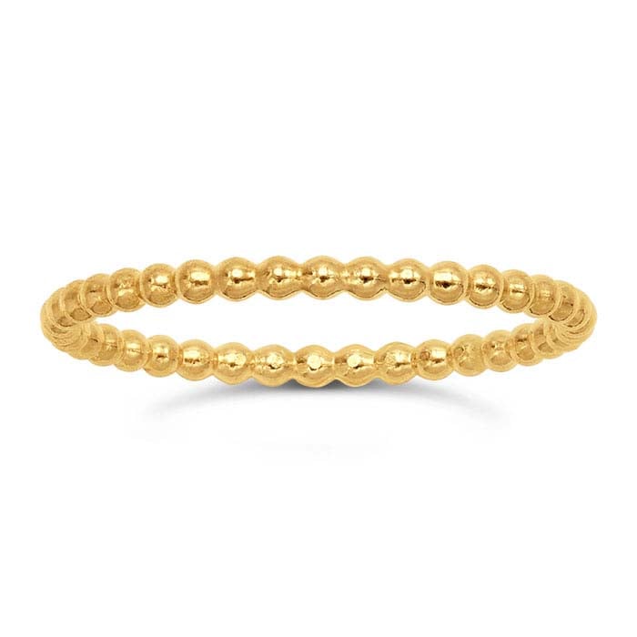 12/20 Gold-Filled Beaded Ring