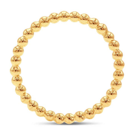 12/20 Gold-Filled Beaded Ring