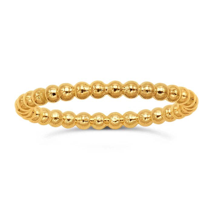 12/20 Gold-Filled Beaded Ring