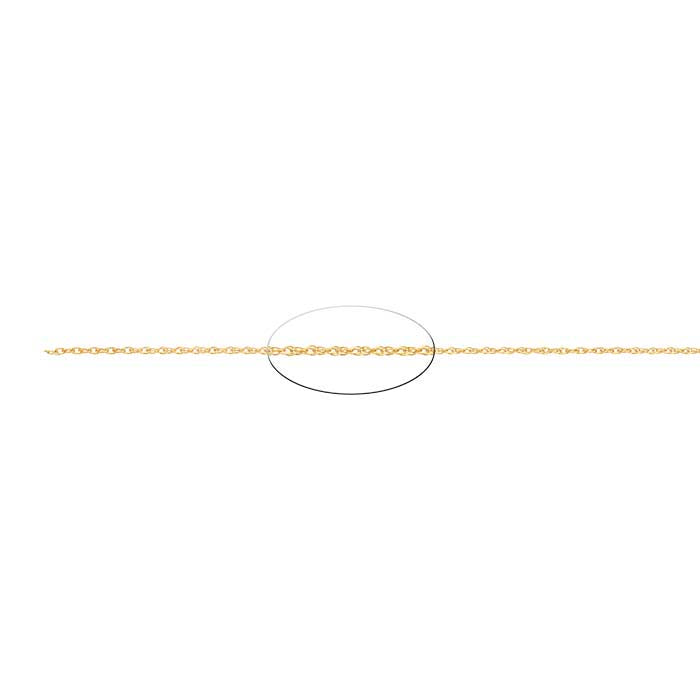 14/20 Yellow Gold-Filled Double-Rope Chain