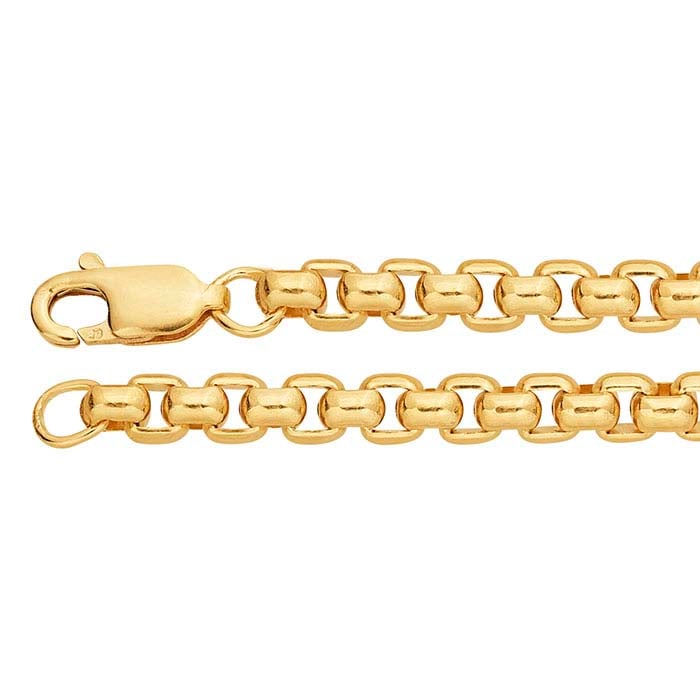14/20 Yellow Gold-Filled Rounded Box Chain