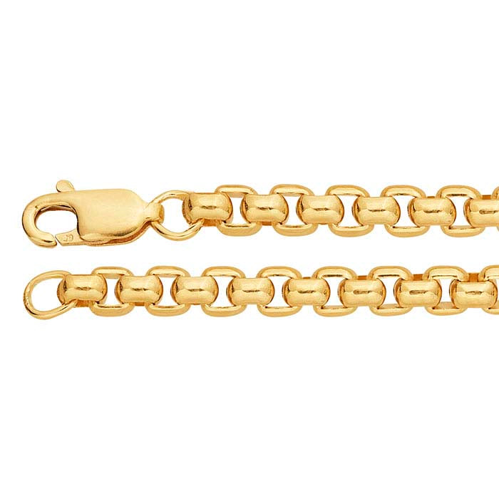 14/20 Yellow Gold-Filled Rounded Box Chain