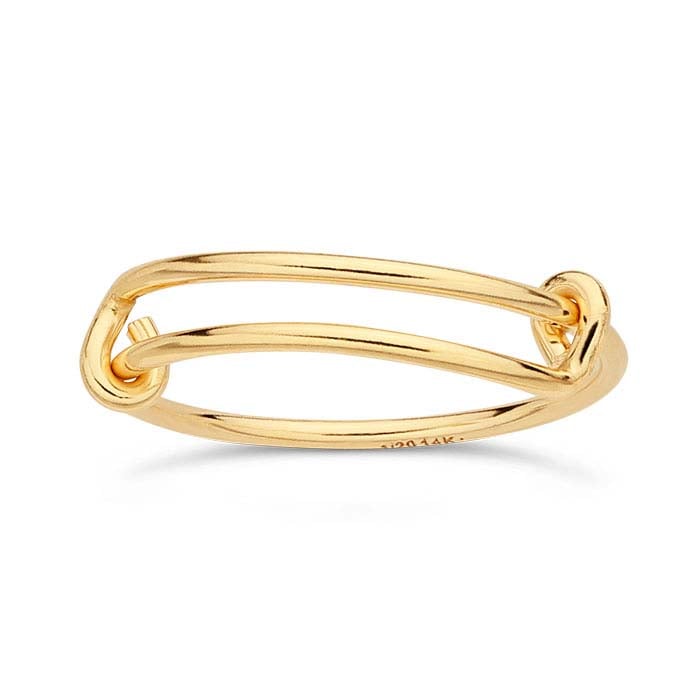 14/20 Yellow Gold-Filled Expandable Wrap Ring