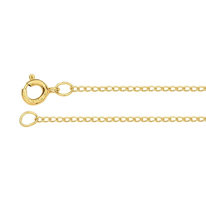 14K Yellow Lightweight Curb Chain