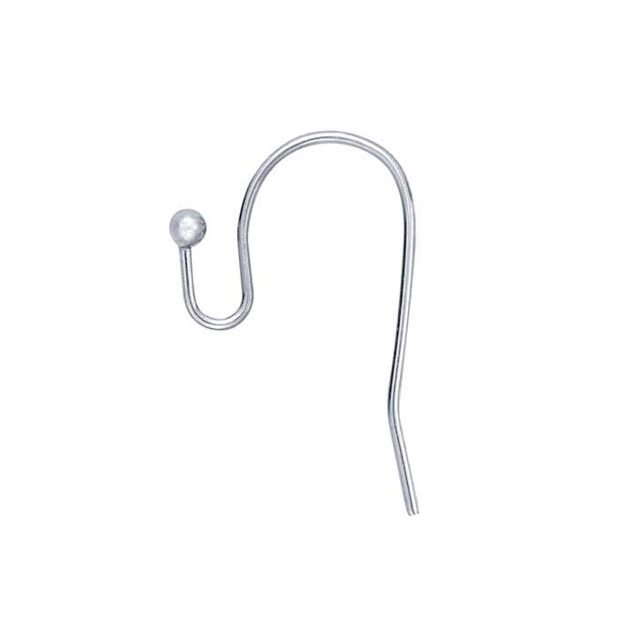 Stainless Steel Ear Wire Pair with Loop and Ball End