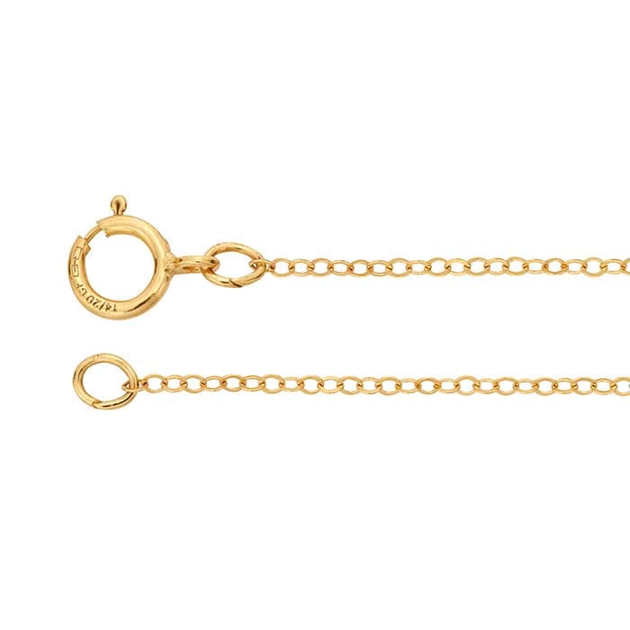14/20 Yellow Gold-Filled Flat Oval Cable Chain