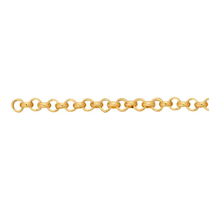 14/20 Yellow Gold-Filled Round Rolo Chain