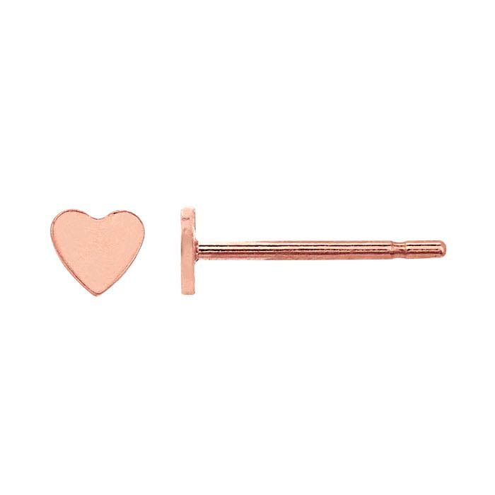 Tiny Heart Post Earring