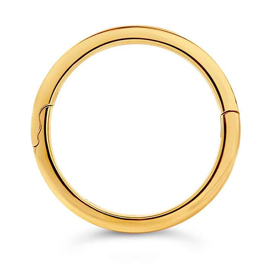 14K Yellow Gold EasyFit Hinged Wedding Band