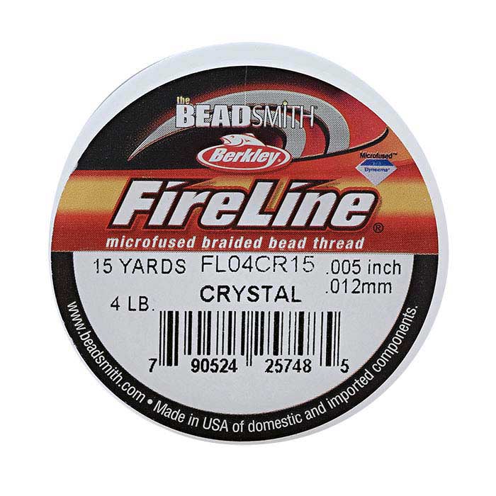 FireLine® Crystal Clear 0.13mm Bead Thread