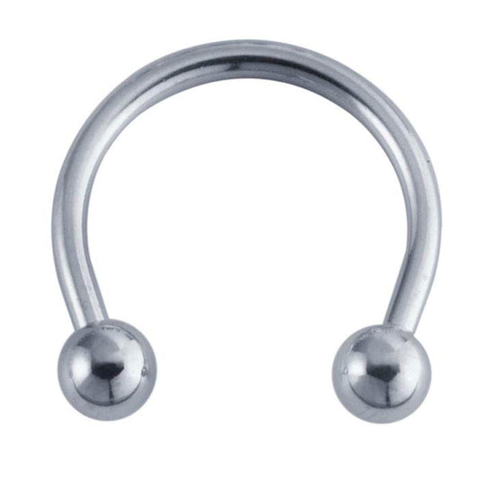 Sterling Silver Horseshoe Key Ring