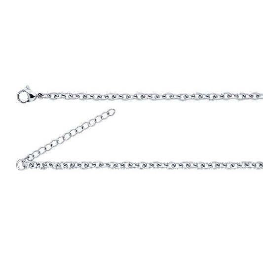 Stainless Steel 3mm Cable Chain