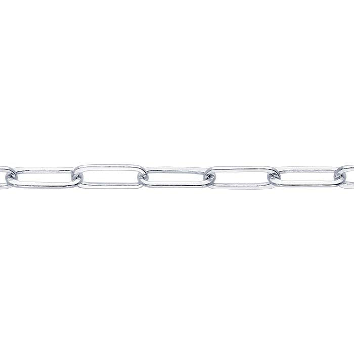 Sterling Silver Flat Cable Chain