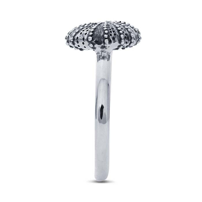 Sterling Silver Sea Urchin Ring