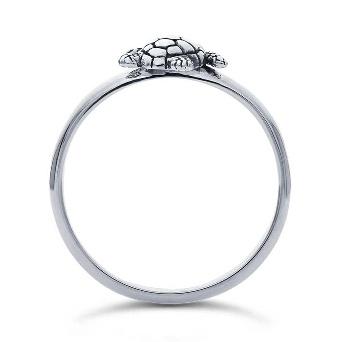 Sterling Silver Sea Turtle Ring