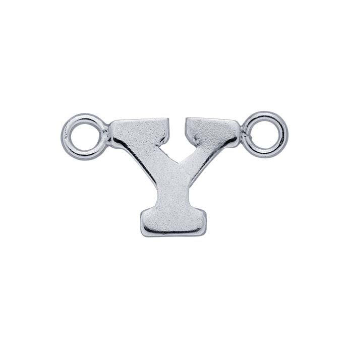 Sterling Silver Alphabet Festoon Charm