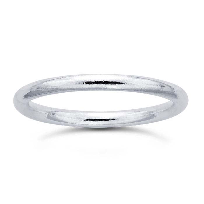 Sterling Silver Stackable Band