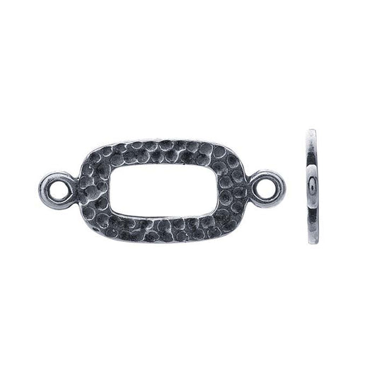 Sterling Silver Rectangle Link Component