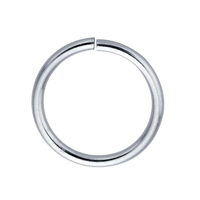 Sterling Silver ID Round Jump Ring