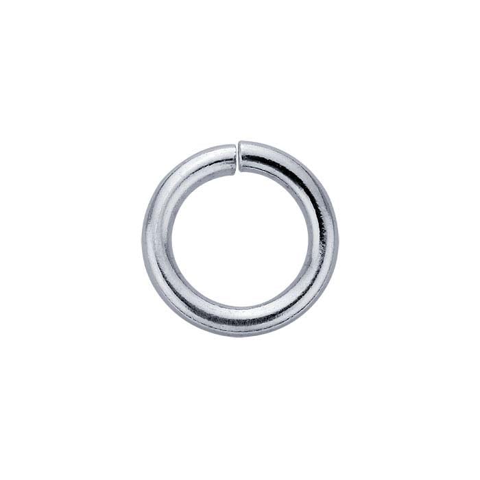 Sterling Silver ID Round Jump Ring