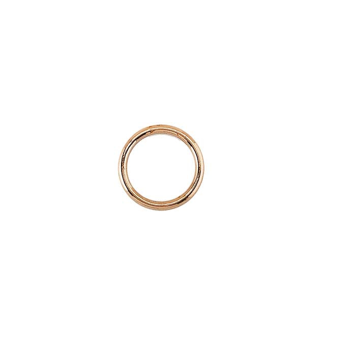 Bronze Round Closed Ring